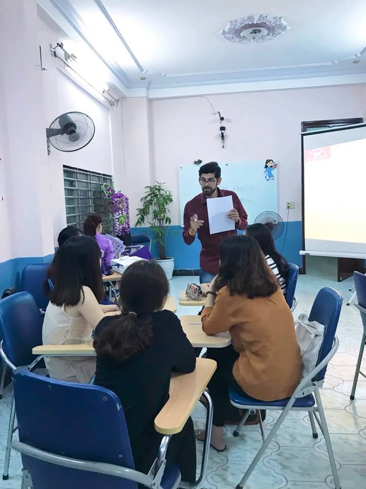 lop ielts speaking tai da nang